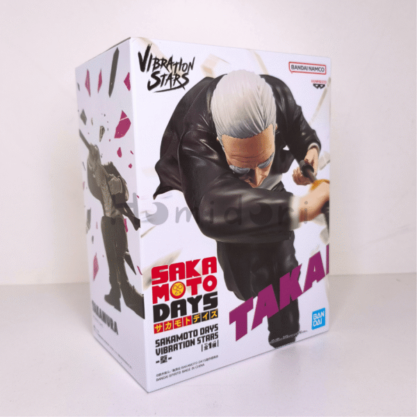Sakamoto Days Takamura Figura Vibration Stars
