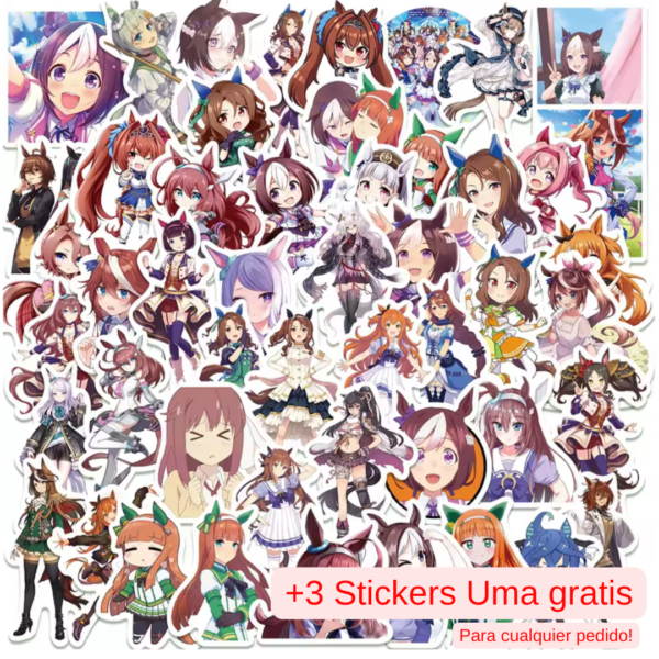 Acrilico ichiban kuji uma musume (3) Acrilico ichiban kuji uma musume (3)