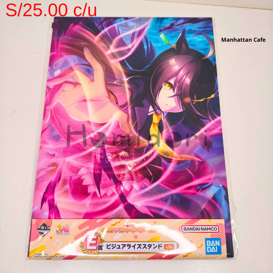 Tablero ilustrativo con soporte tamano a4 ichiban kuji uma musume
