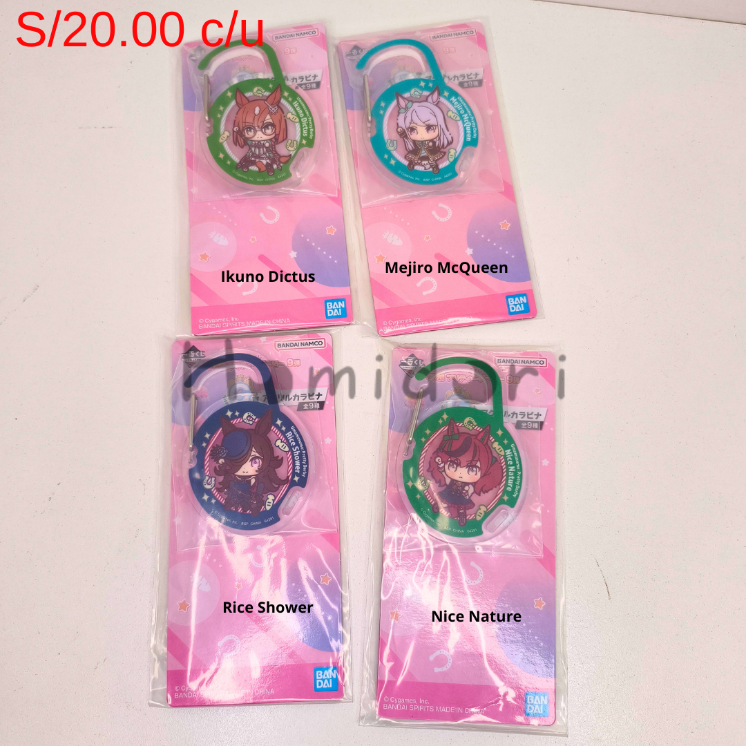 candados acrilico ichiban kuji uma musume