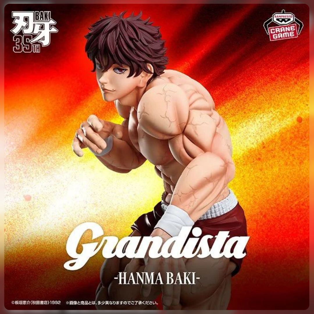 Hanma Baki Figura Grandista [Baki The Glapper]