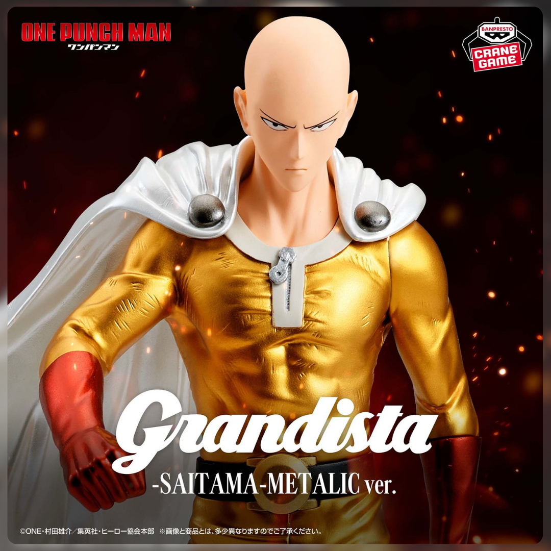 Saitama Figura Grandista Metallic ver. [One Punch Man]